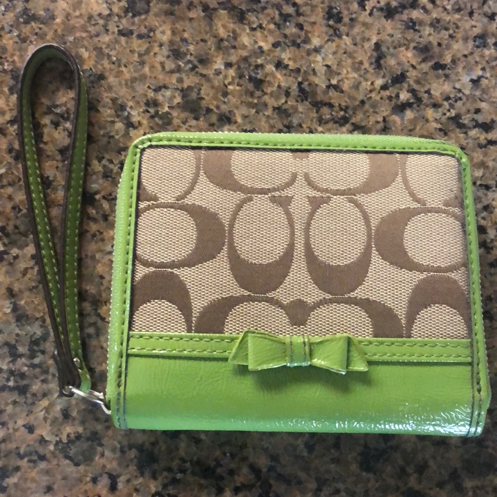 Coach Wristlet Wallet